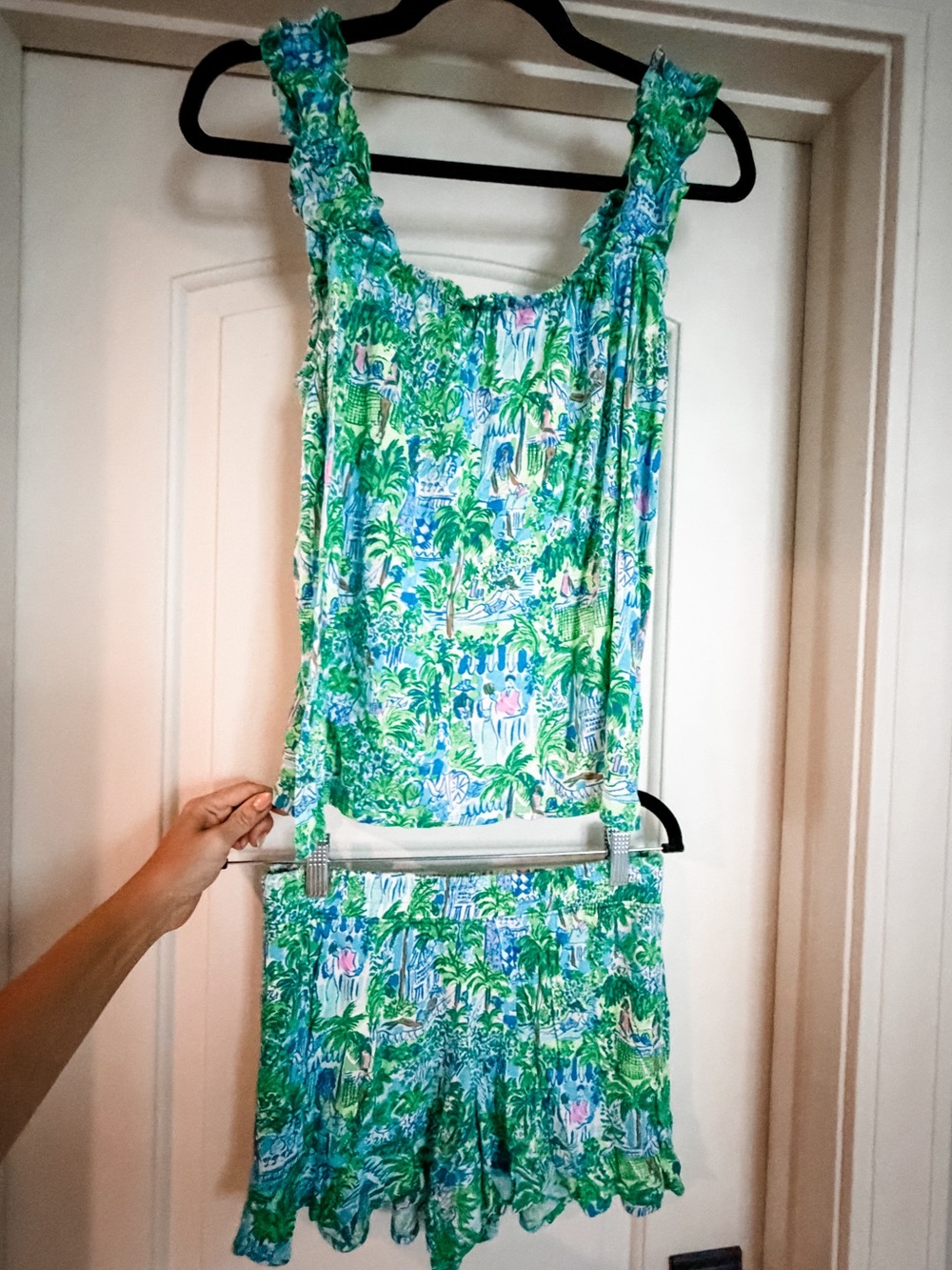 Lilly Pulitzer knit pajama set size S